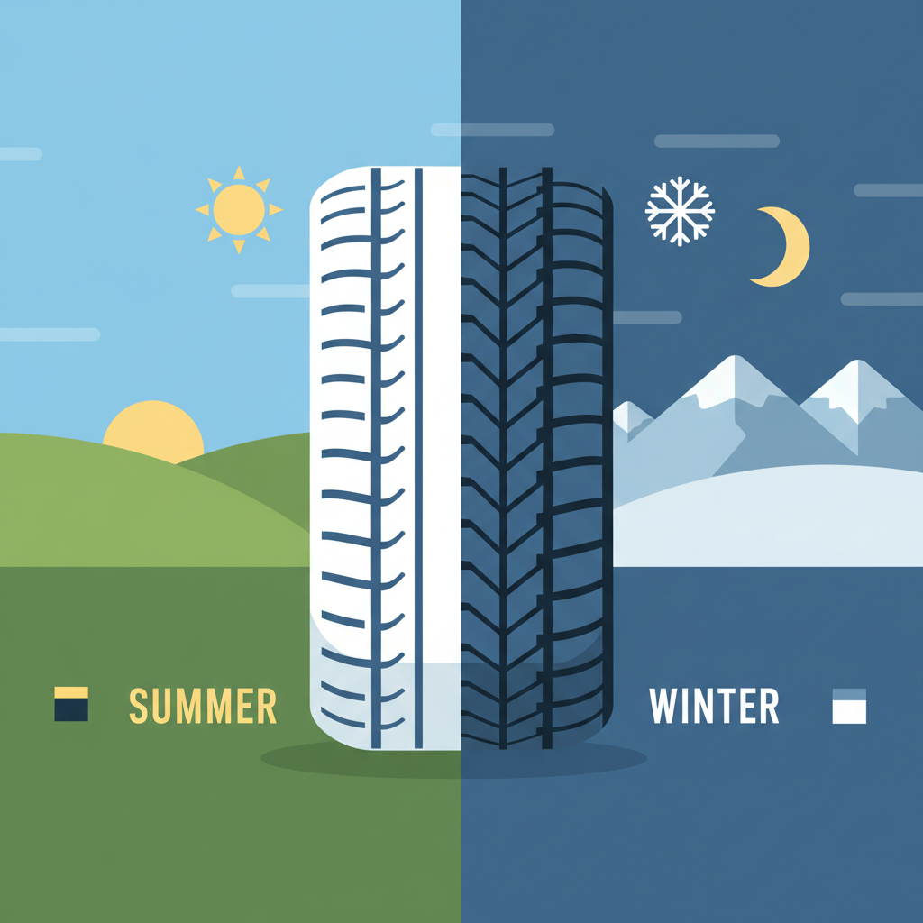 Sommerreifen oder Winterreifen Warum saisonale Bereifung zählt