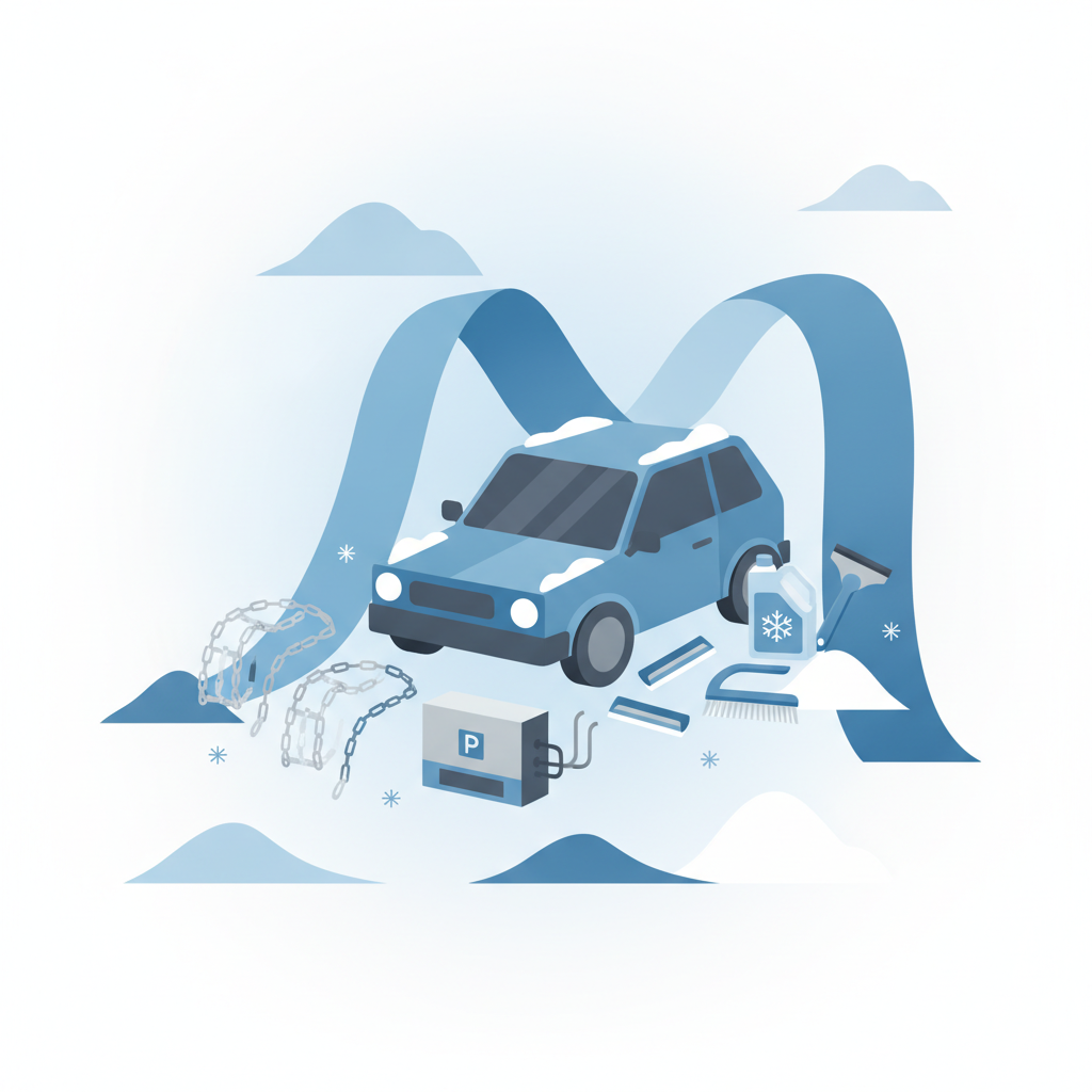 Winterzubehör fürs Auto von Schneeketten bis Standheizung