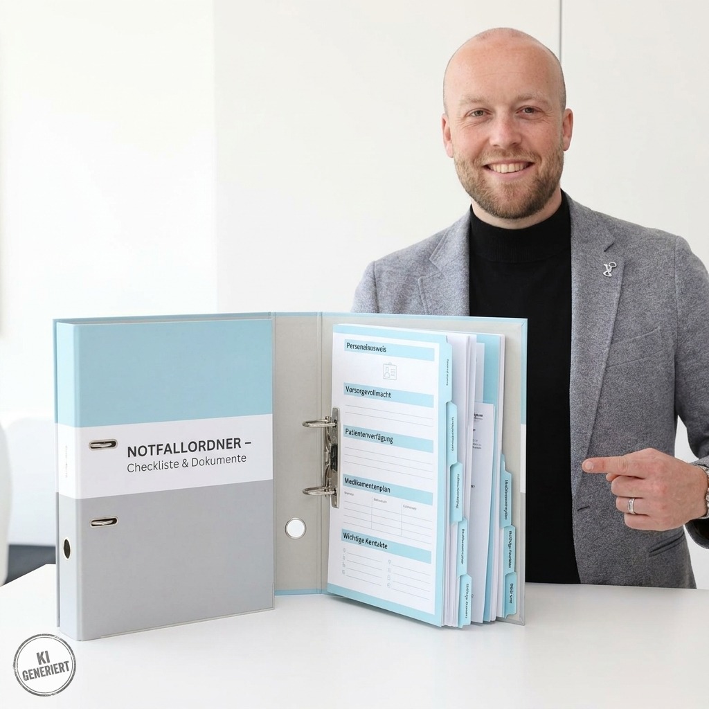 Checkliste für den Notfallordner Was gehört hinein
