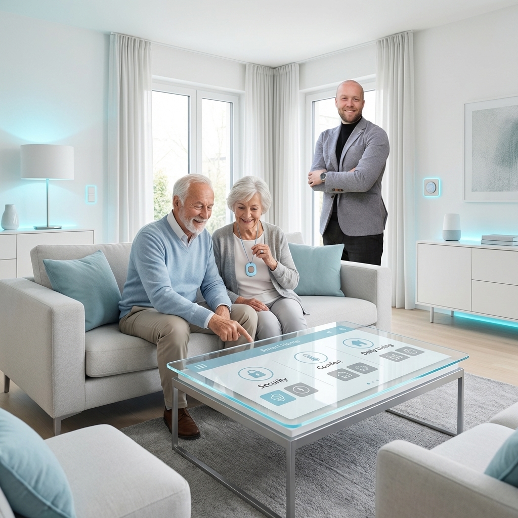 Smart Home für Senioren Sicherheit Komfort und Selbstständigkeit im Alltag
