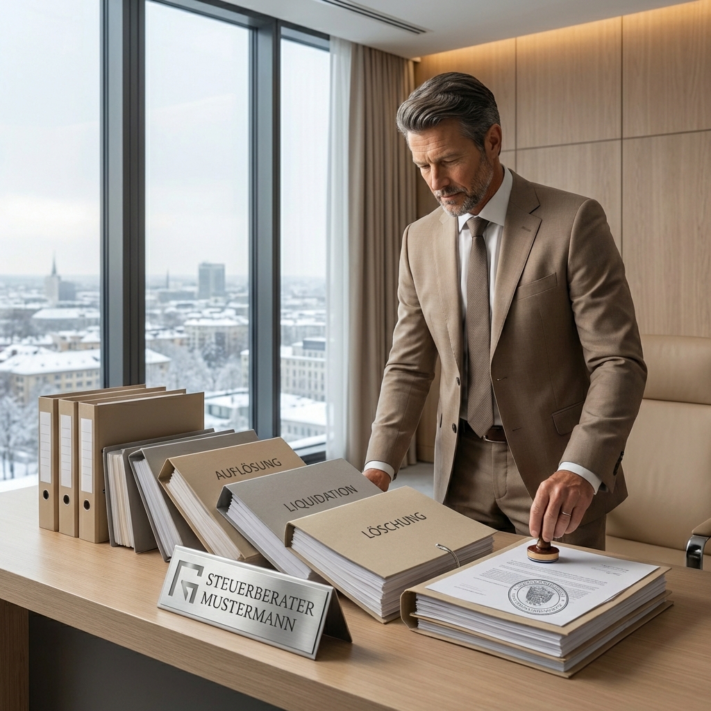 Liquidation einer GmbH der vollständige Ablauf von Auflösung bis Löschung