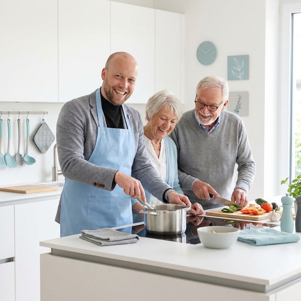 Gemeinsam kochen mit Senioren Tipps für mehr Freude und Selbstständigkeit