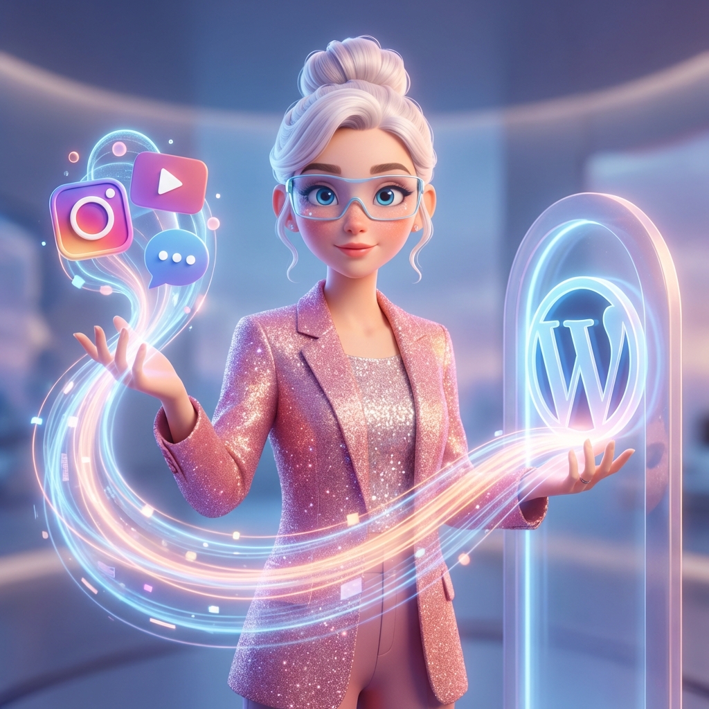 Der Traffic Loop von Social Media zur WordPress Webseite