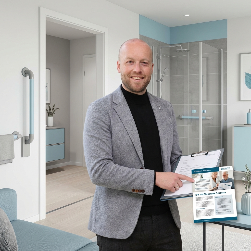 Barrierefrei umbauen Zuschüsse von KfW und Pflegekasse richtig beantragen
