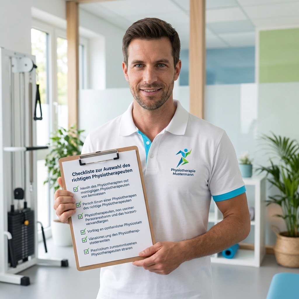 Checkliste zur Auswahl des richtigen Physiotherapeuten