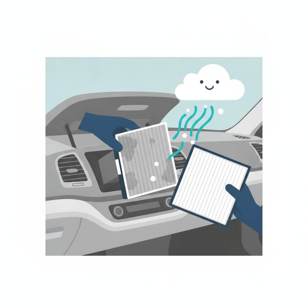 Innenraumfilter regelmäßig wechseln für saubere Luft und mehr Komfort im Auto