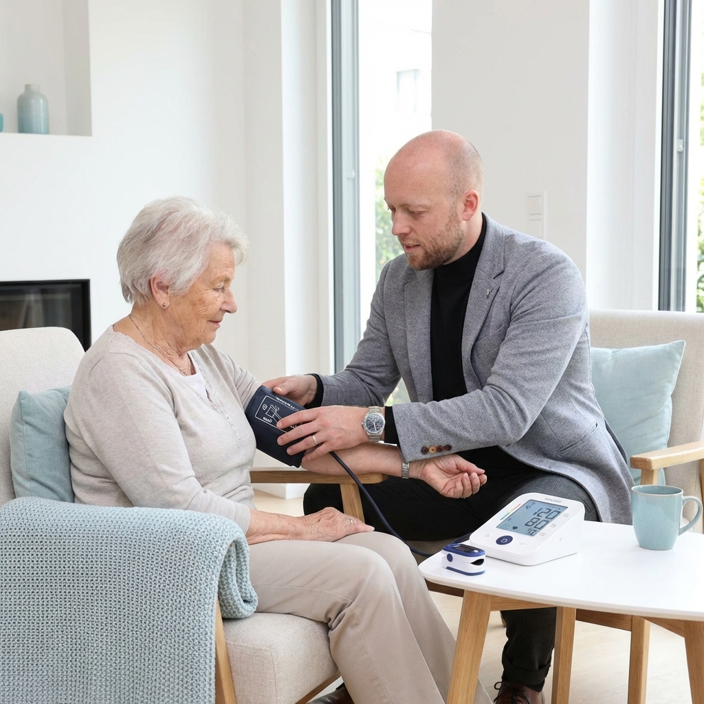 Herzgesundheit im Blick Blutdruck und Puls zu Hause richtig messen