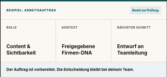 Produktbeweis Screenshot
